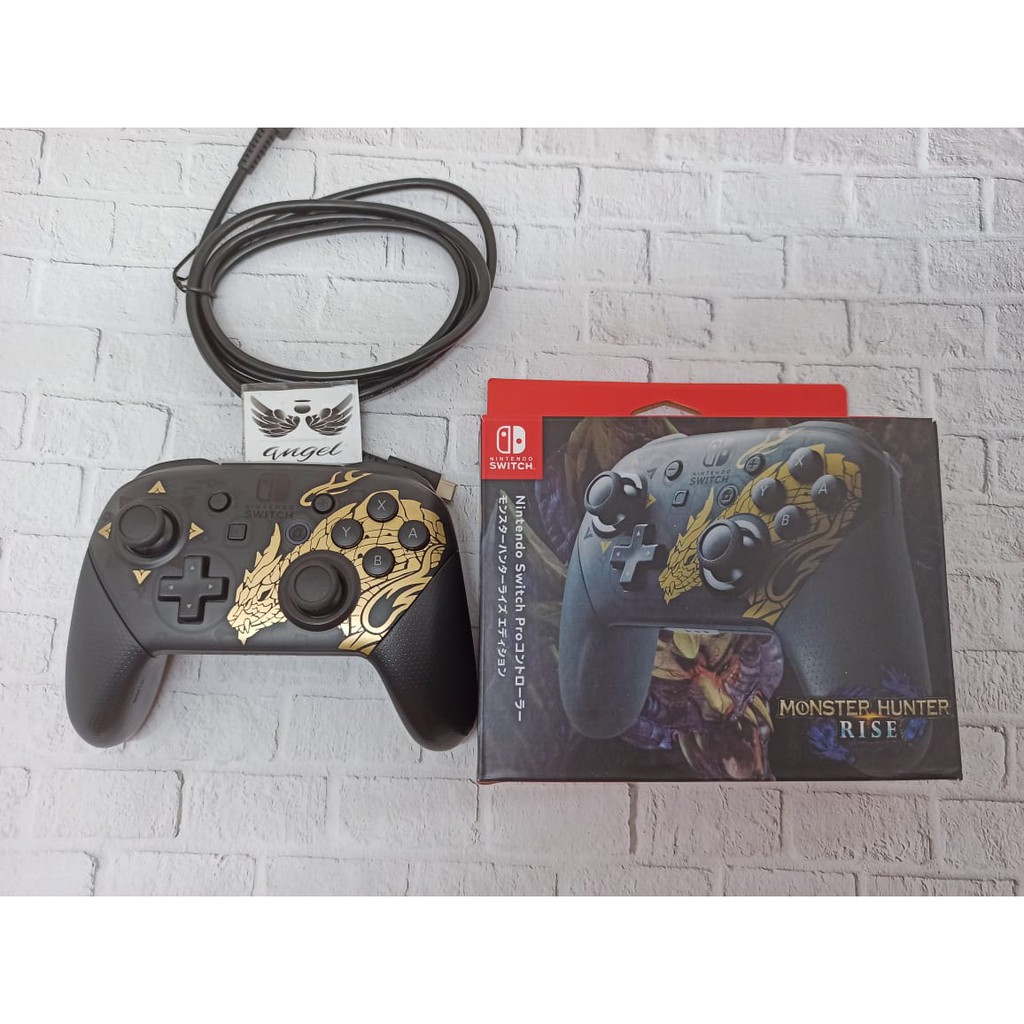 Jual Nintendo Switch Stick Pro Controller Stik Monster Hunter Rise ...