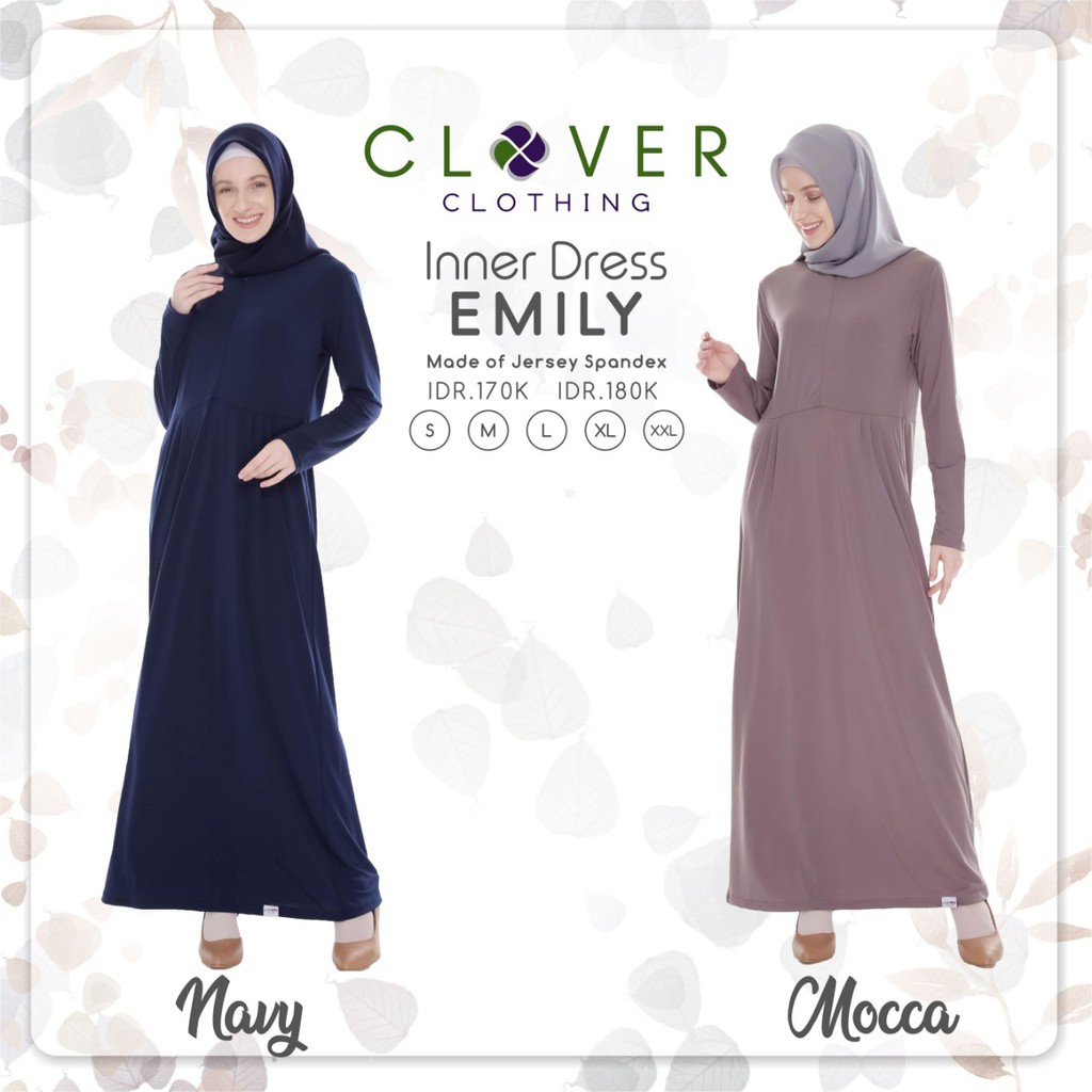 Jual Inner Dress Emily by Clover Clothing | Shopee Indonesia