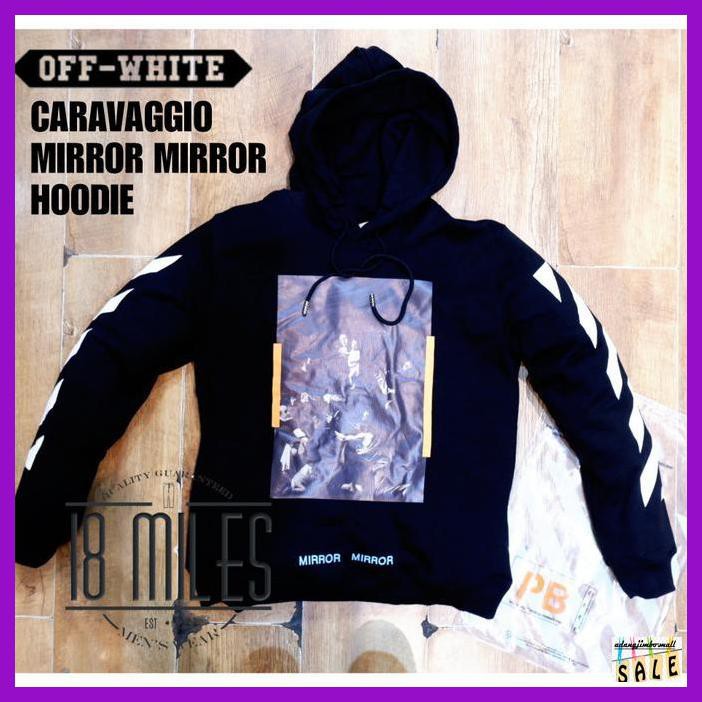 Mirror mirror hoodie off white clearance