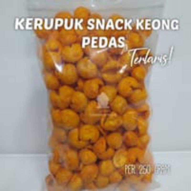 Jual Kerupuk Keong Pedas Per 250 Gram Shopee Indonesia