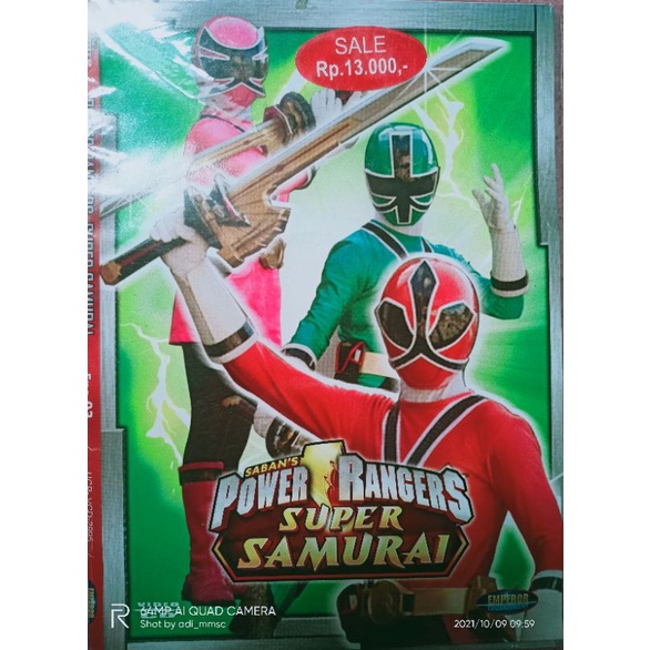 Jual VCD original power rangers super samurai eps.03 | Shopee Indonesia