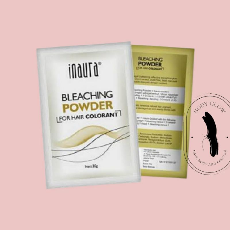 Jual INAURA Bleaching Powder 20gr SACHET (Pewarna Rambut) | Shopee ...