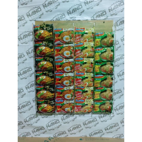 Jual Rak Mie Akrilik/ Display Mie Akrilik | Shopee Indonesia
