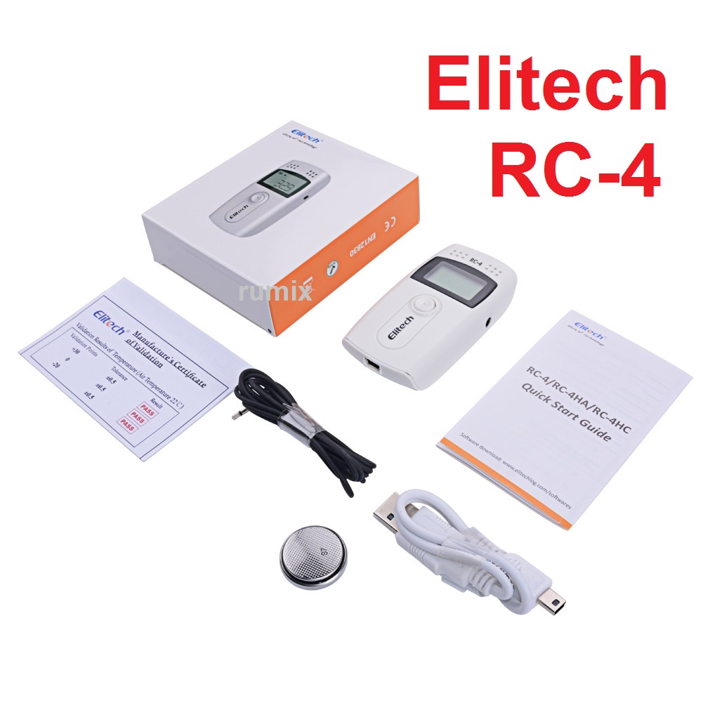 Jual Elitech RC4 RC4 RC5 RC5 USB Temperature Data Logger Monitor