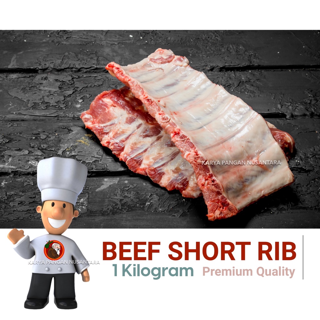 Jual DAGING IGA SAPI DAGING SAPI BEEF SHORT RIBS AUS SHORT RIB BONE IN ...