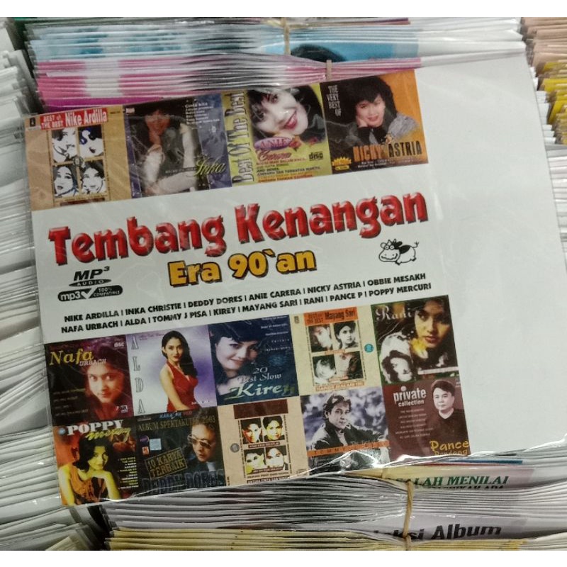 Jual Kaset MP3 lagu tembang kenangan era 90 an Shopee Indonesia