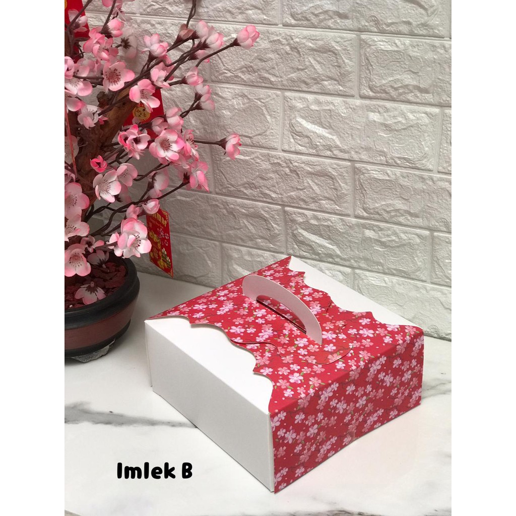 Jual Box kue jinjing,kotak kue lapis, dus kue tema imlek design unik ...