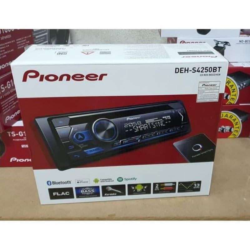 Jual Single Din Pioneer DEH-S4250BT Bluetooth FLAC | Shopee Indonesia