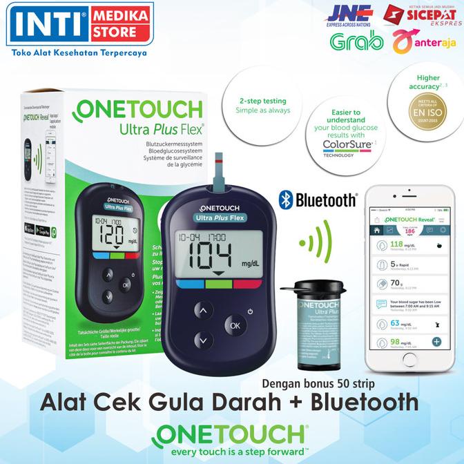 Jual Onetouch Ultra Plus Flex Alat Cek Gula Darah Alat Gula Darah