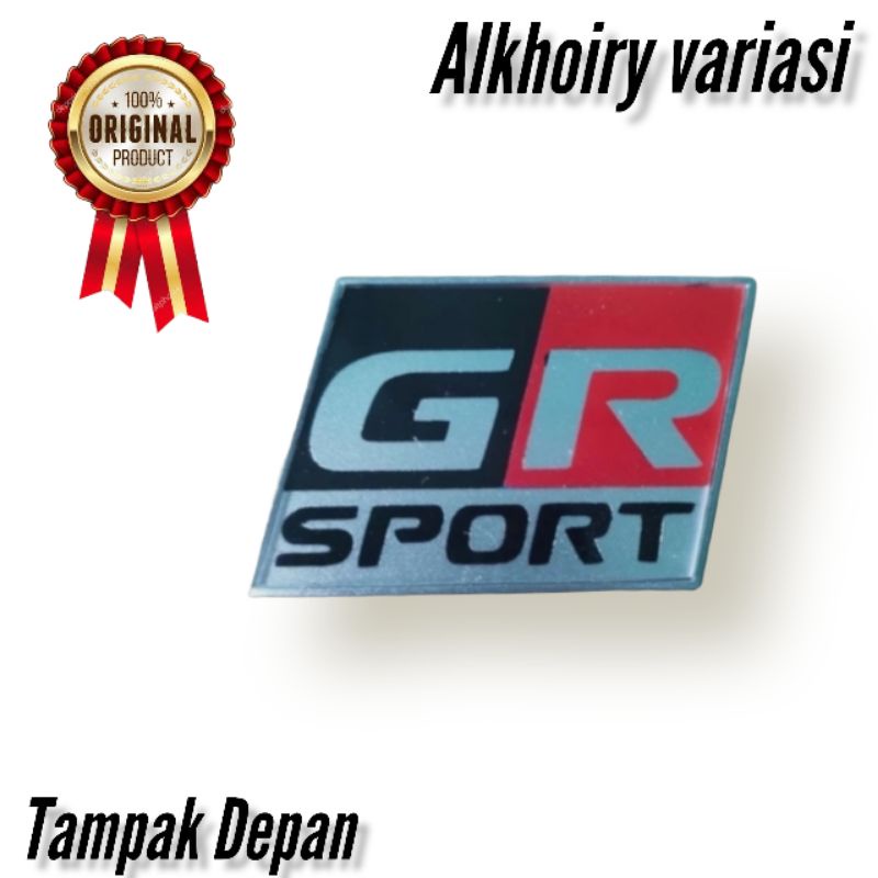 Jual Emblem Gr Sport Tulisan Gr Sport Stiker Gr Sport Logo Gr Sport Huruf Gr Sport Ori Shopee