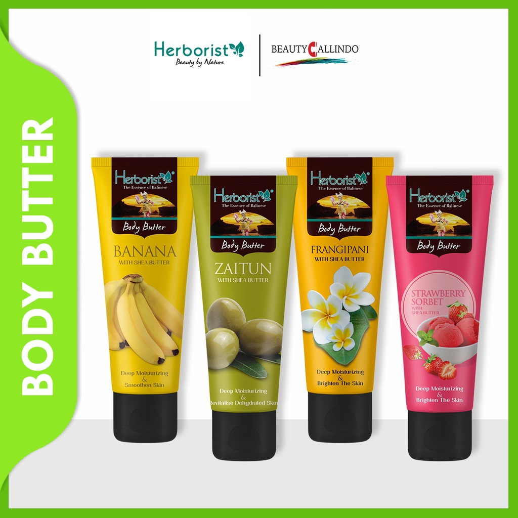 Jual Herborist Body Butter Tube 80gr Shopee Indonesia