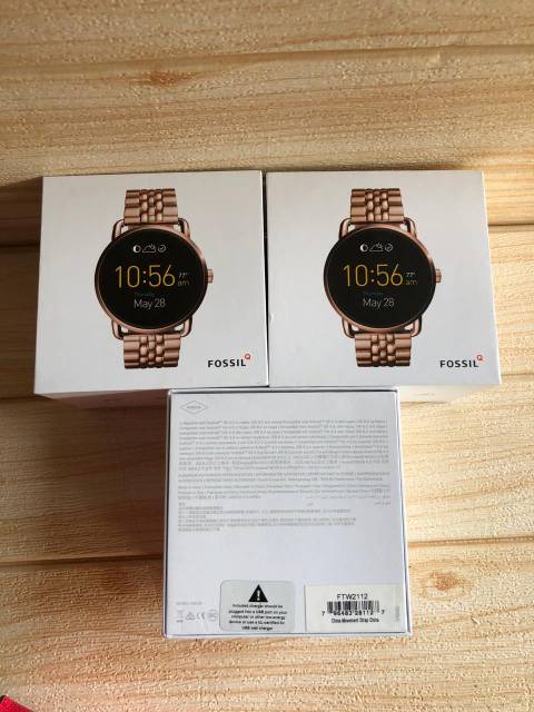 smartwatch fossil q wander gen 2 rose gold FTW2112 ori