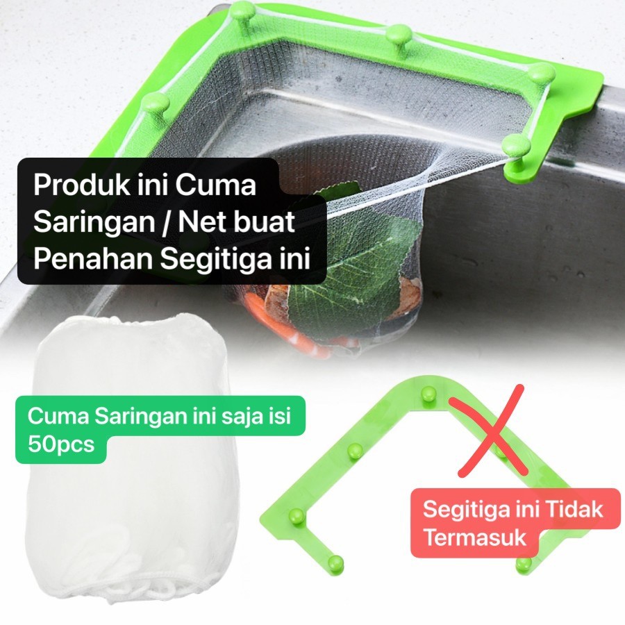 Jual Refill Kain Jaring Jala Saringan Sampah Pembuangan Air Wastafel ...