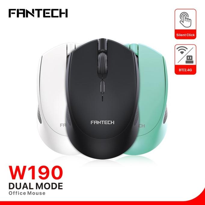Jual Open DS] Mouse Wireless Fantech W190 Dual Mode(RF radio ...