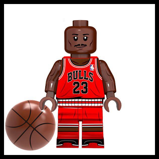 Jual Nba Michael Jordan Lebron Kobe Bryant Oneal Basket Minifigure Lego Kw Shopee Indonesia