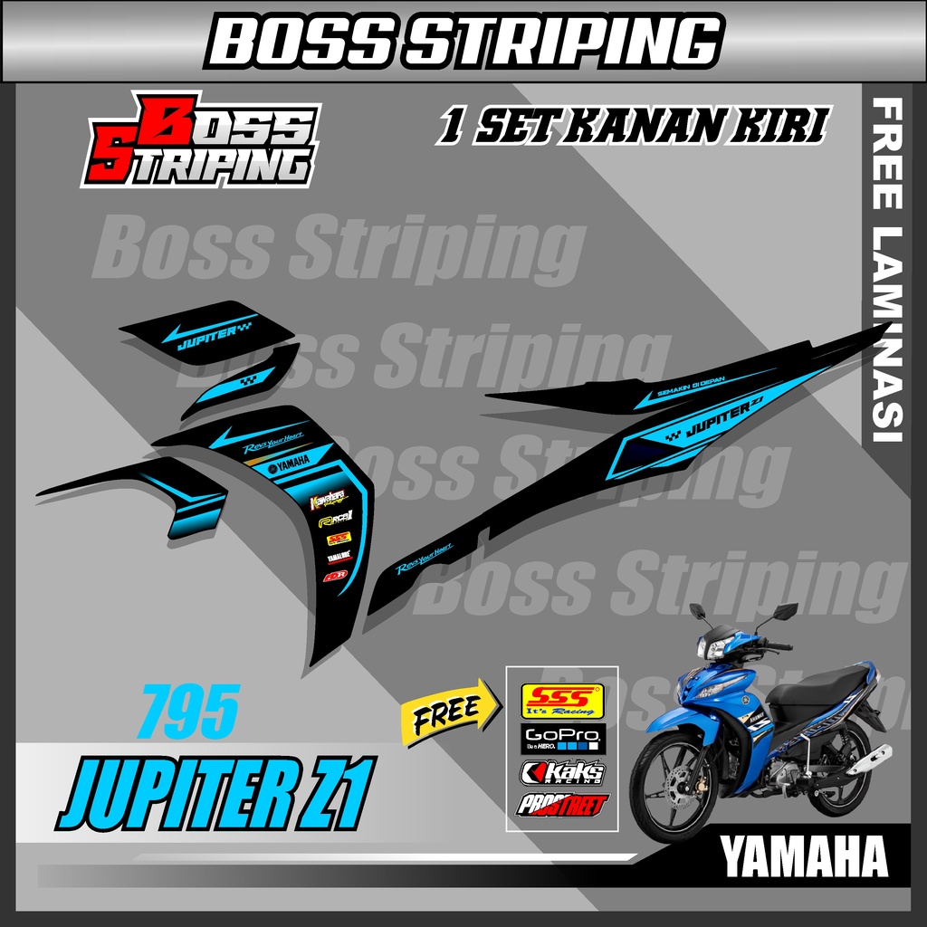 Jual Striping Jupiter Z1 - Stiker Motor Stiker Aksesoris Motor Variasi