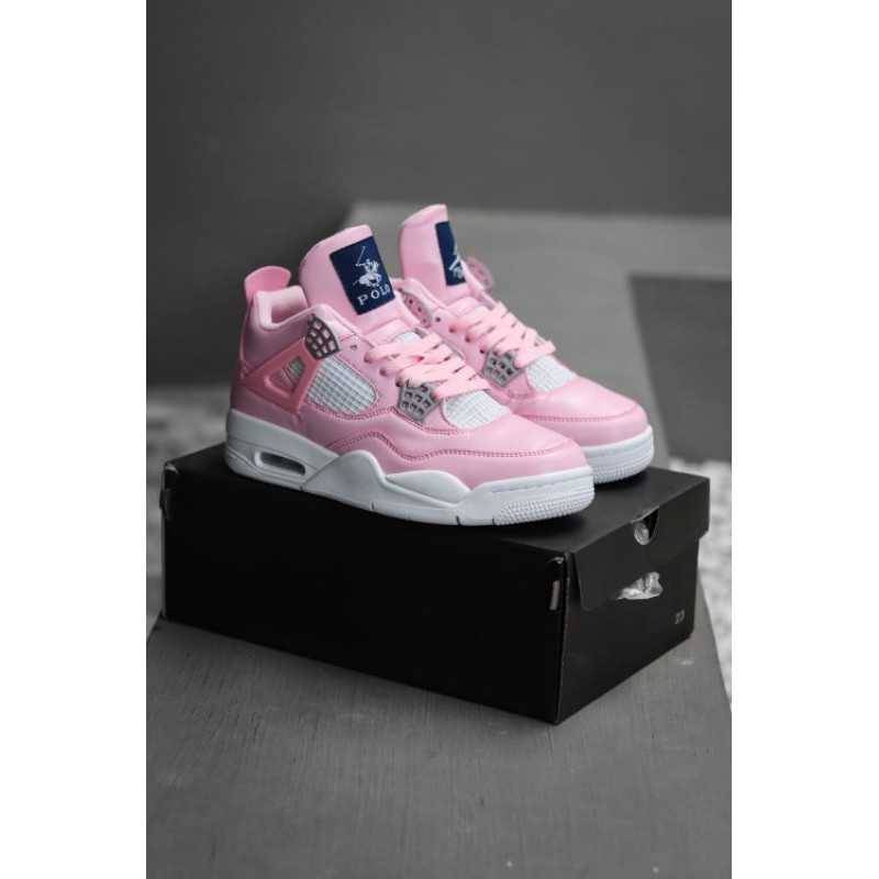 JORDAN 4 POLO PACK PINK