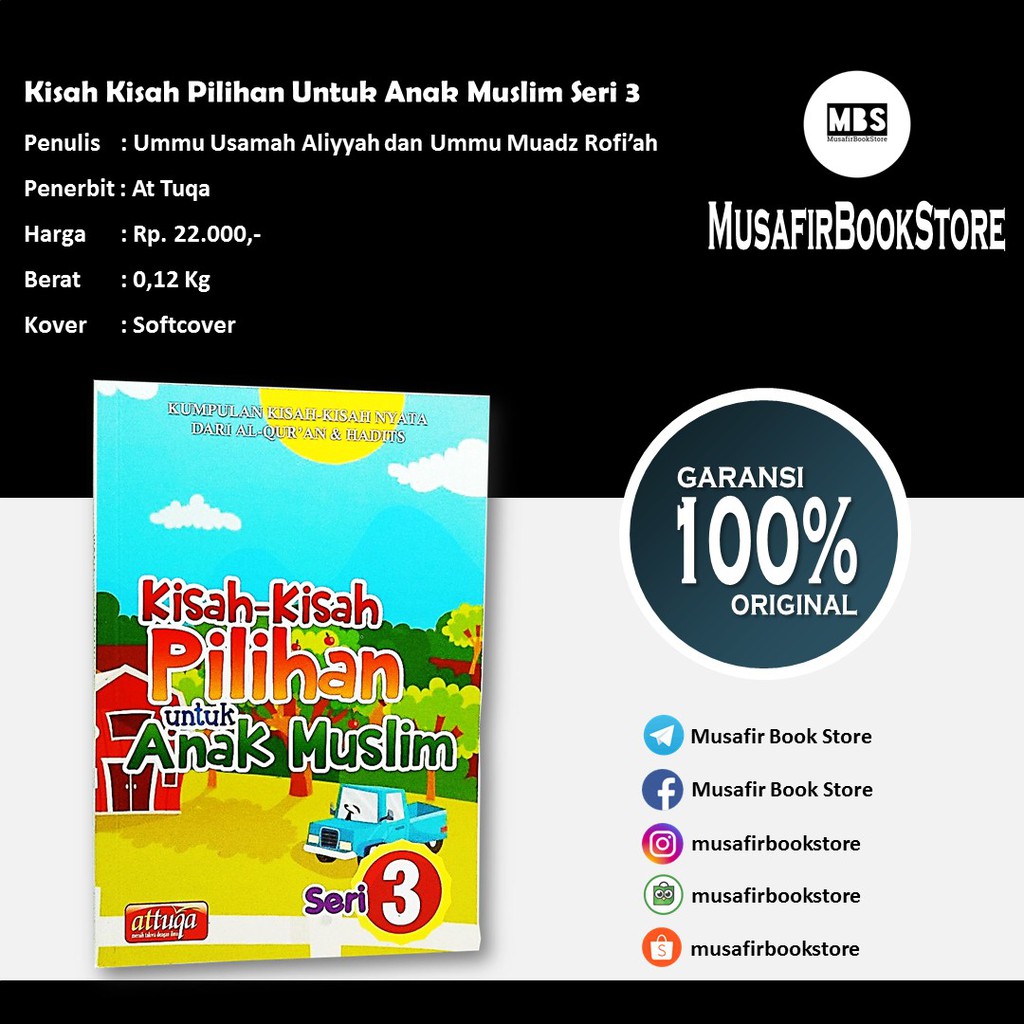 Jual Buku Kisah Kisah Pilihan Untuk Anak Muslim Seri 3 | Shopee Indonesia