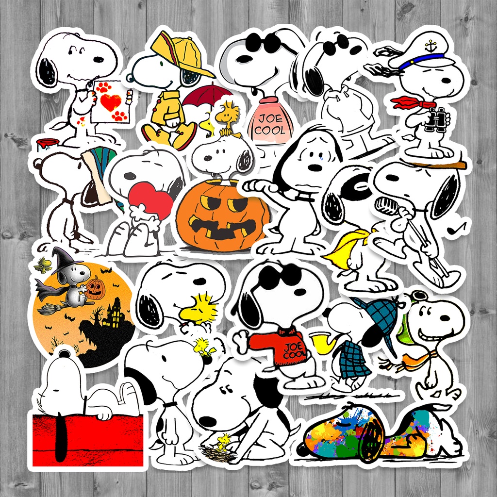 Jual STICKER PACK TUMBLR - SNOOPY [20 PCS] | Shopee Indonesia
