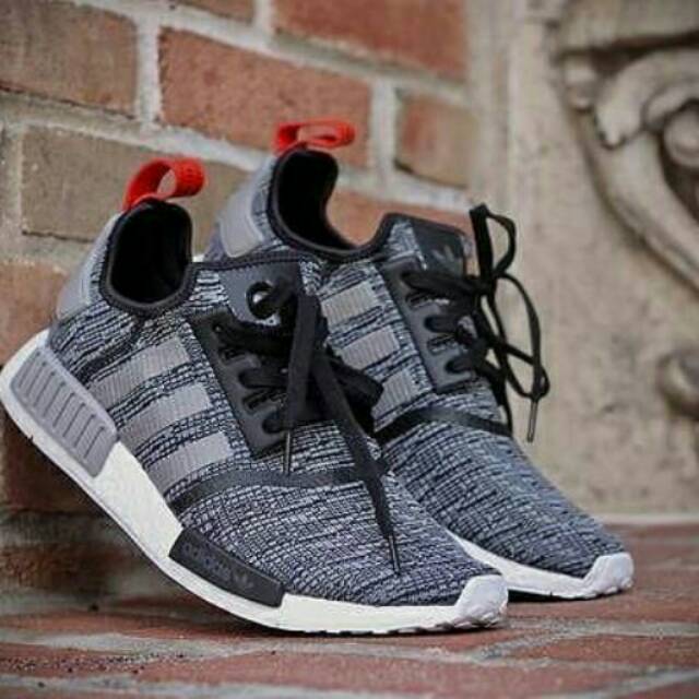 Jual ADIDAS NMD R1 GLITCH CAMO CORE BLACK/WHITE | Shopee Indonesia