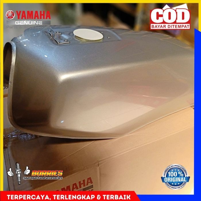 Jual TANGKI RX KING ORIGINAL YAMAHA SILVER ORIGINAL 29Nf411000p3