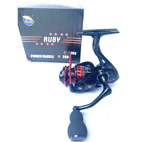Jual REEL PANCING ORCA RUBY 1000 2000 3000 4000 POWER HANDLE ULTRALIGHT ...