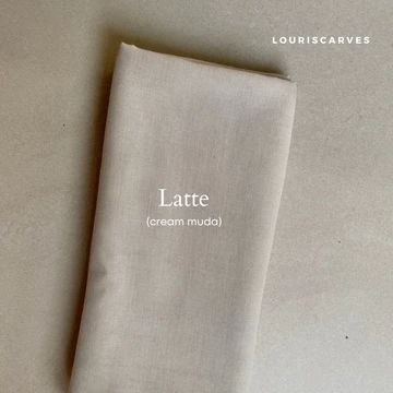Louriscarves Paris Premium (Paris Voal) Jahit Tepi 110x110