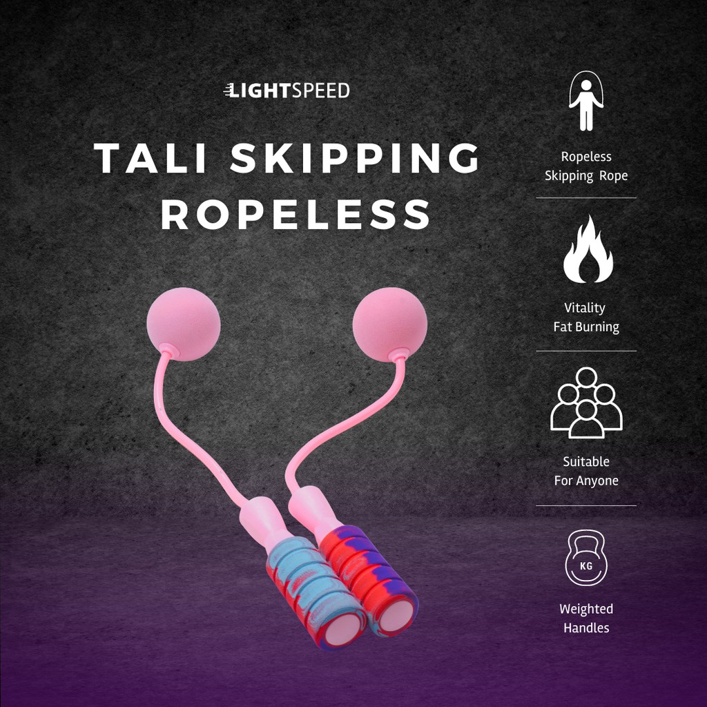 Jual LIGHTSPEED Lompat Tali/ Tali Lompat Tali Tanpa Kabel / Jump Rope