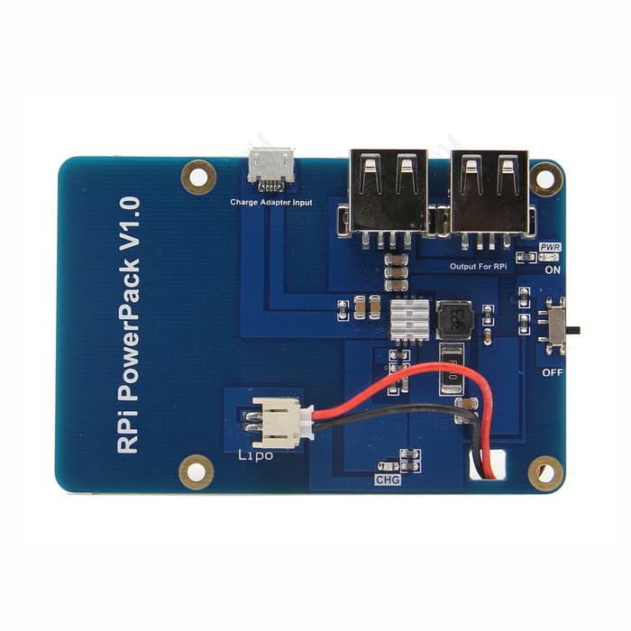 Jual PROMO.. Raspberry Pi 3 Model B Portable Lithium Battery Power Pack ...