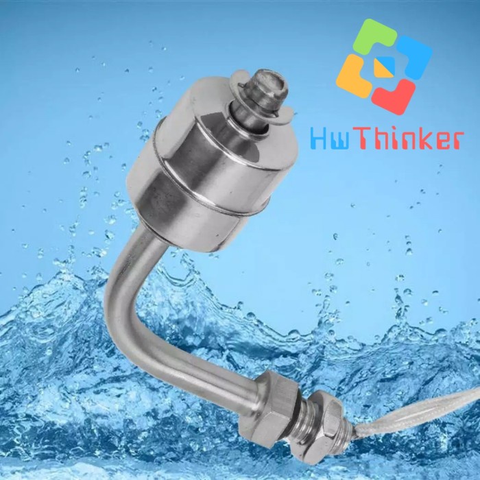 Jual Float Switch Stainless Steel Water Level Sensor air Type L angle ...