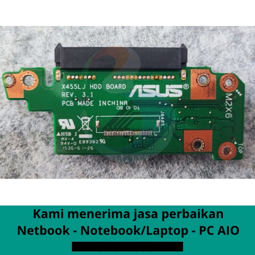 Jual ASUS A455 A455L X455 X455L X455LD X454W X455LJ HDD Board Shopee