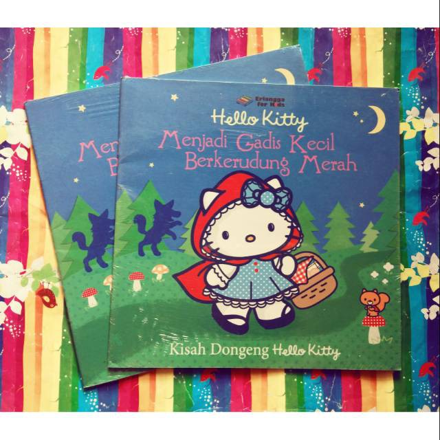 Jual HELLO KITTY: GADIS KECIL BERKERUDUNG MERAH | Shopee Indonesia