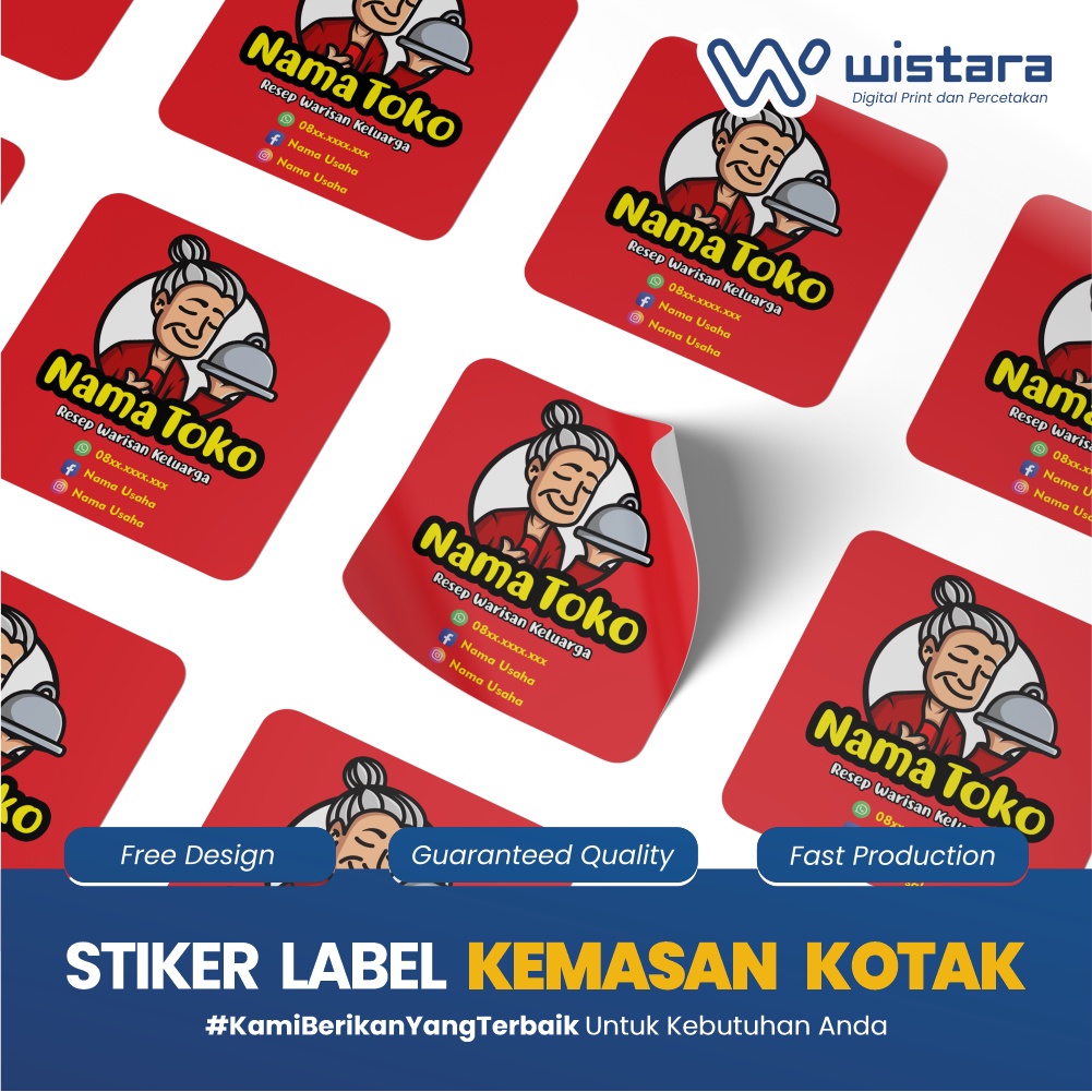 Jual Stiker Label Makanan Terlengkap & Harga Terbaru Oktober 2026 ...