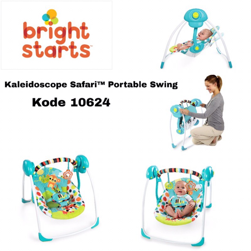 Bright Starts Kaleidoscope SafariPortable Swing