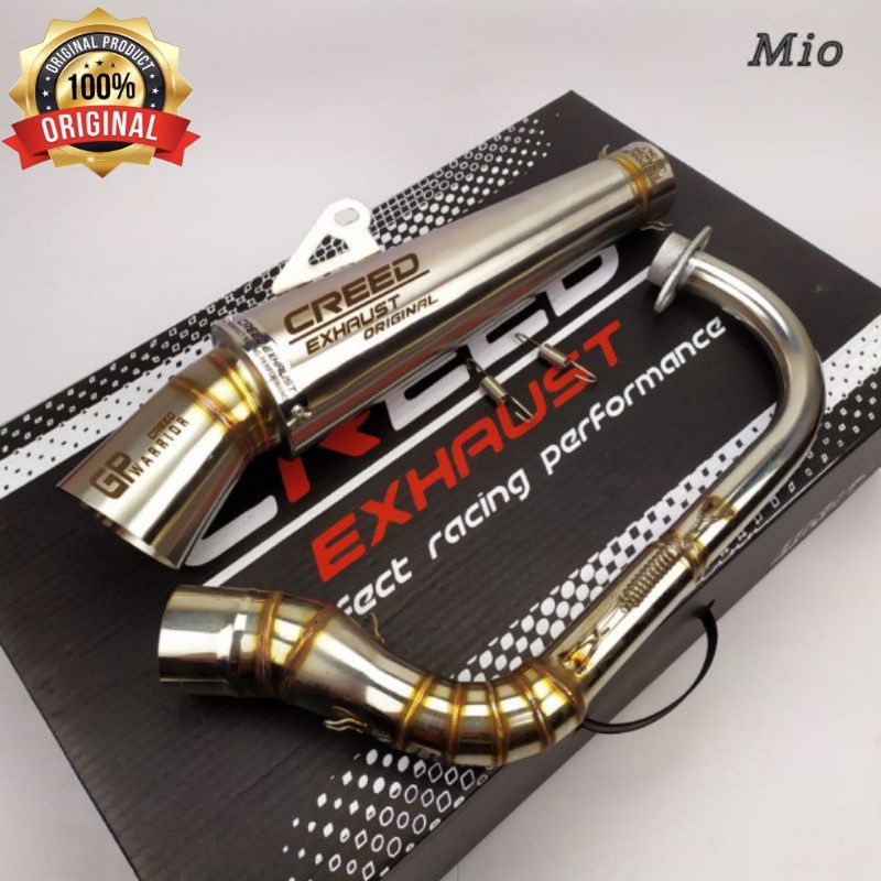 Jual Creed exhaust pipe for Mio soul i 125 Mio soulty Gravis Mio sporty
