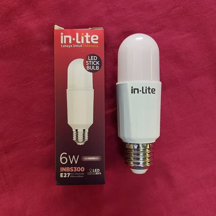 Jual INBS300 Lampu LED Stick Buld 6w Inlite | Shopee Indonesia