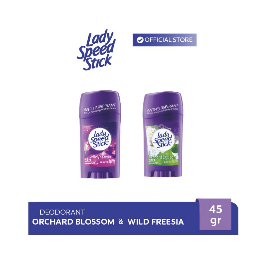 Jual Lady Speed Stick Orchard Blossom Deodorant 45 gr + Lady Speed