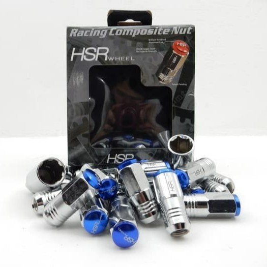 Jual Mur Roda Racing Variasi Honda Mobilio Drat 1.5 Blue Panjang ...