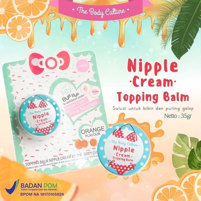 Jual Topping Balm Nipple Cream The Body Culture BPOM Original 100% ...