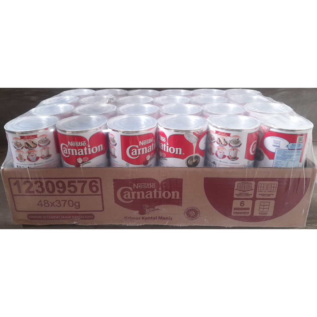 Jual Susu Kental Manis Carnation 370g - 1 DUS | Shopee Indonesia