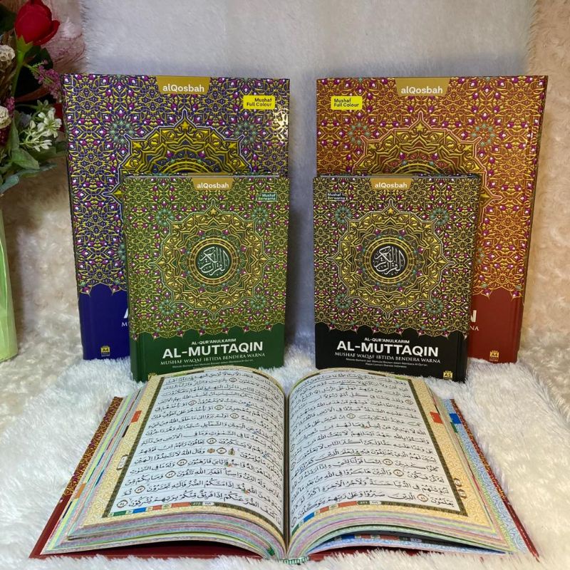 Jual Al Muttaqin Mushaf Waqaf Ibtida Bendera Al Quran Kecil Tanpa