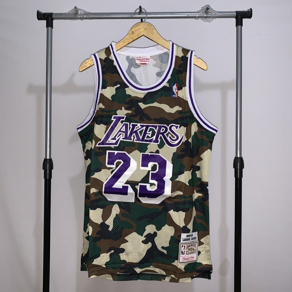 Lebron james camo jersey best sale