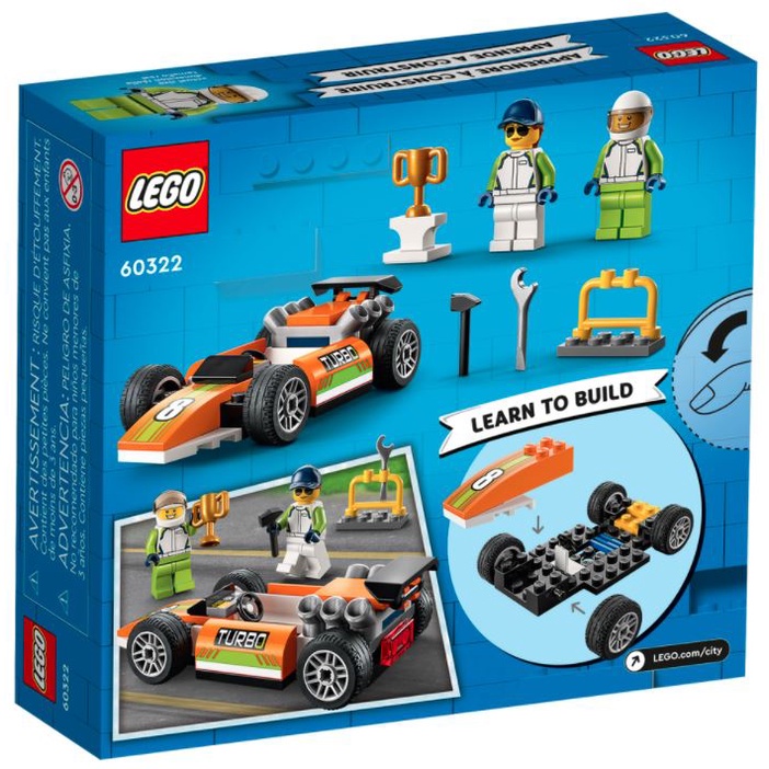 Jual Lego 60322 City Race Car mainan anak mobil balap | Shopee Indonesia