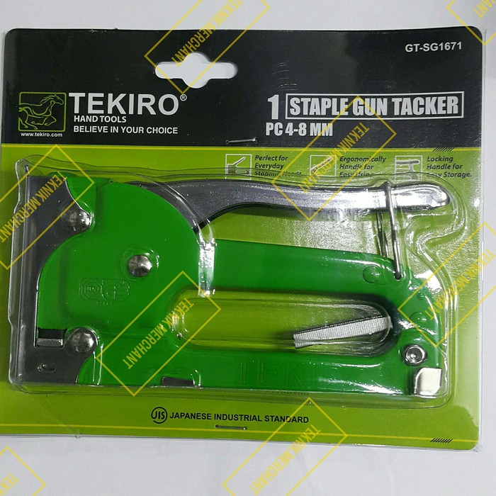 Jual Tekiro Staple Gun Tacker 48mm Staples tembak gun Taker Stapler