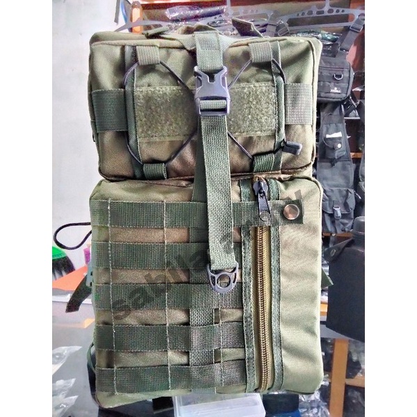 Jual tas ransel army model lebanon tas ransel army 3p tas punggung army ...
