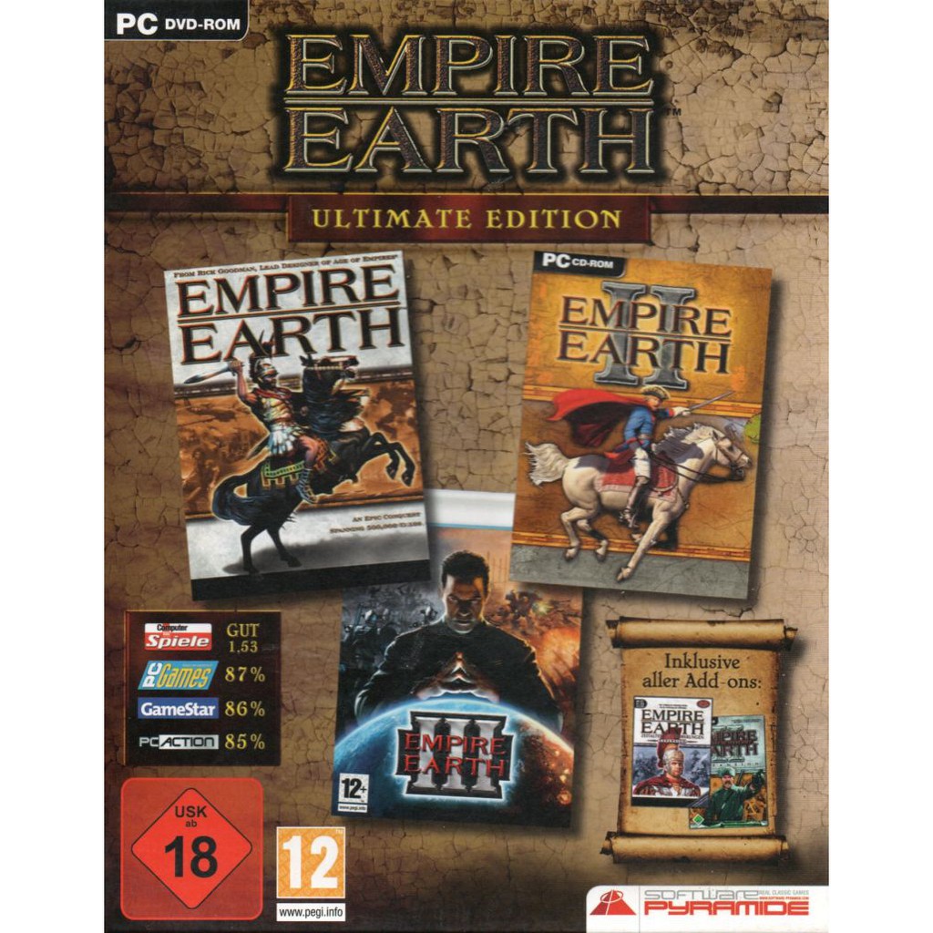 Jual Empire Earth Game Collection Gold Edition | GAME PC | BONUS CHEAT |  Shopee Indonesia