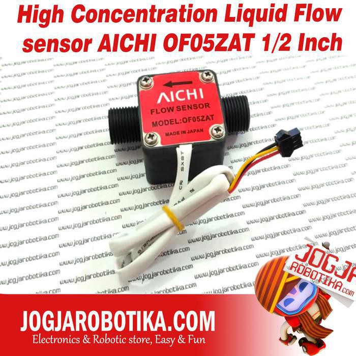 Jual High Concentration Liquid Flow sensor AICHI OF05ZAT 0.5 Inch