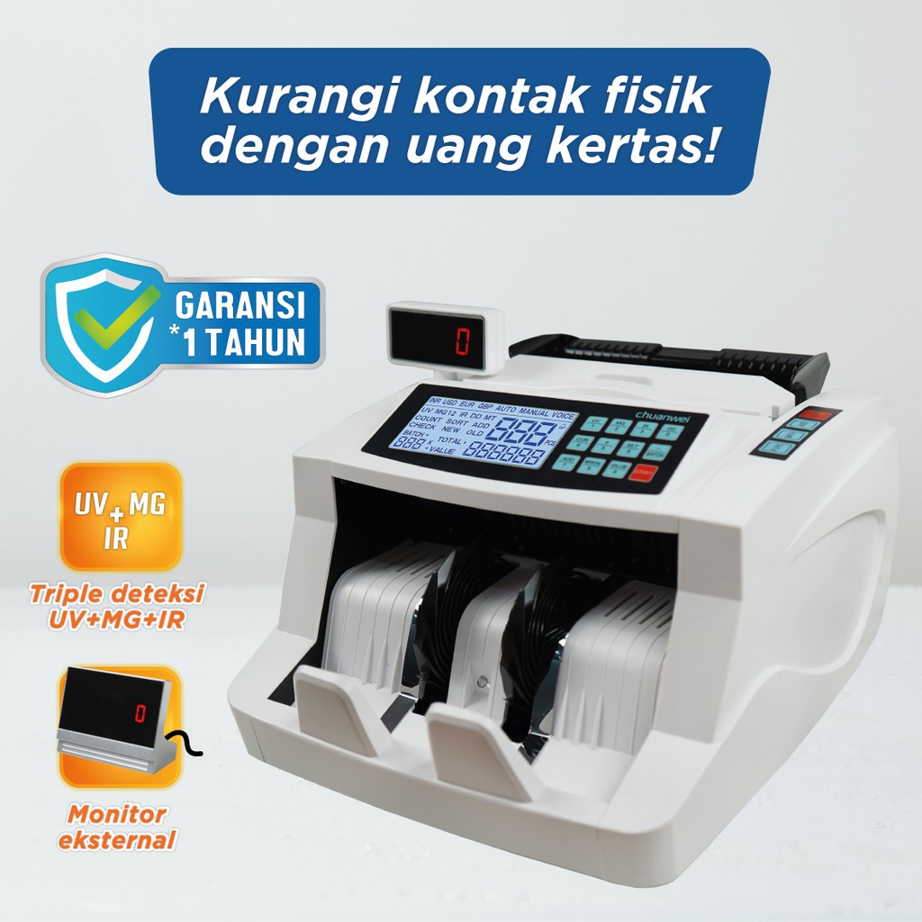 Jual Mesin Hitung Uang Garansi 1 Tahun Alat Penghitung Uang Money Counter Shopee Indonesia