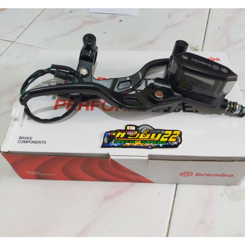 Jual Master rem Set Handle kopling / rem Brembo copy Rcb Oval | Shopee ...