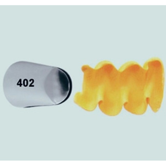 Jual Original Spuit Wilton Ruffle no 402/Wilton Tip No#402 | Shopee ...